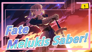 Fate|Jika Orang Tidak Berbakat Terus Melukis Setiap Hari#hari4| Melukis Saber!_1