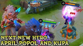 Next New Hero Popol And Kupa Gameplay - Mobile Legends Bang Bang