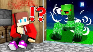 Mikey Became an CREEPER and Pranked JJ With a Morph Mod in Minecraft - Maizen JJ and Mikey