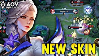 New Skin Astrid Sivani Gameplay | Arena Of Valor | cot | LiênQuânMobile | RoV