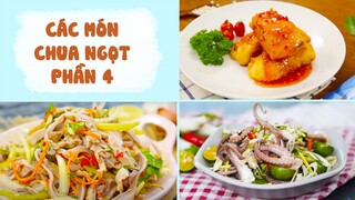 Chia Sẻ Công Thức Làm Các Món CHUA NGỌT Cực Ngon - Phần 4