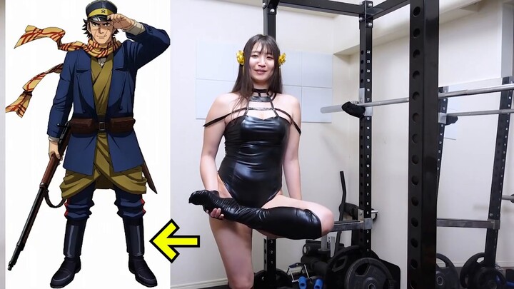 Người phụ nữ cơ bắp đang cosplay thành bà Joel