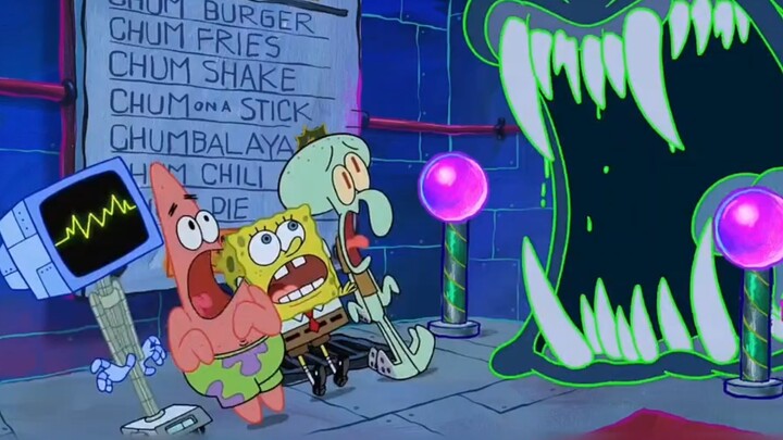 يختبئ تحت البحر الأسطوري ممر أرواح ميتة، وصادف أن فتحته الإسفنجة الصغيرة عن طريق الخطأ