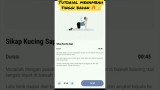 Cara Menambah Tinggi Badan 🔥👍🏻#shorts #tutorial