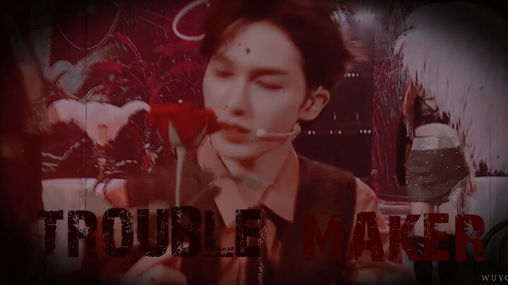 【تشو تشنغتينغ × وانغ أو】رقصة Trouble Maker على الإيقاع | التوتر الجنسي بأقصى درجاته!!!
