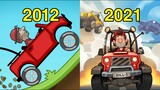 Hill Climb Racing Game Evolution [2012-2021]