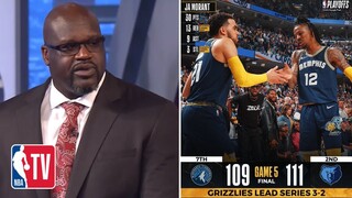 NBA Gametime "Impressed" Ja Morant dunk, buzzer-beater lead Grizzlies past Wolves 111-109 in Game 5