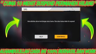 Cara Unsuspend & Unbanned Akun Free Fire Yang Ke Suspend Permanen Terbaru 2023 | Cara Atasi Suspend