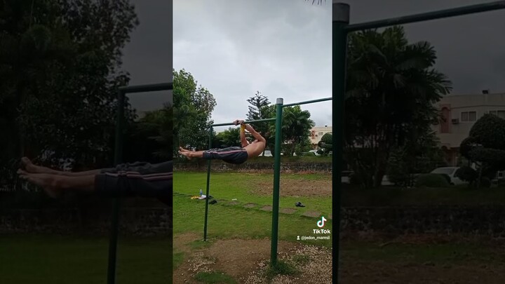Calisthenics tiktok || hellcut | One arm front lever