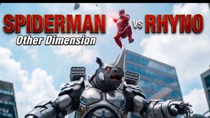 Spiderman Vs Rhyno Other Dimension