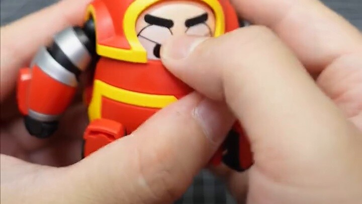 [Vertical] Orange Cat Industrial Armored Little Treasure Kabuda Unboxing