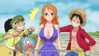 Luffy getting hit by NamiЁЯШВЁЯШВ