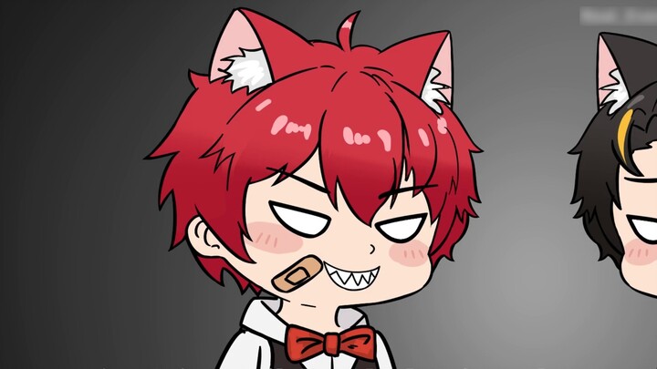Cute young waiter turned into a cat, it turns out to be a black-hearted boss...