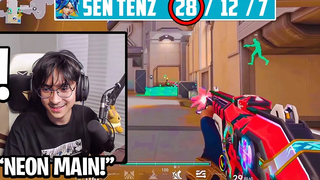 TenZ แสดงการเล่นเกม Neon ที่ก้าวร้าวในการจัดอันดับกับ Radiants VALORANT