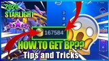 HOW TO GET BP IN JULY STARLIGHT | TIPS AND TRICKS | MLBB | NO HACK | 100% LEGIT