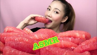 SAW ASMR MUKBANG เสียงกิน|Shaddock Pomelo ส้มโอ ทับทิมสยาม หวาน ละมุน🍊|•EATING SOUND•ซอว์