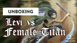 [UNBOXING] Levi VS Female Titan : Diorama Statue - Oniri Creations
