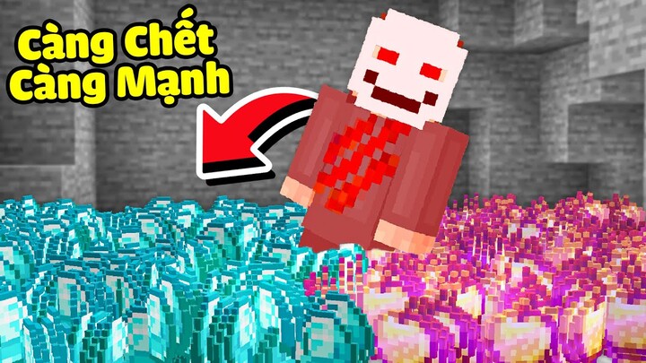 Minecraft nhưng Chết Cho Tôi Đồ Siêu Mạnh