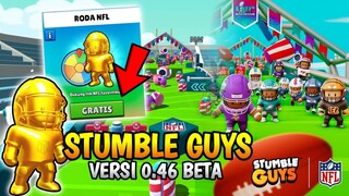 NEW UPDATE STUMBLE GUYS V 0.46 BETA !!! MAP BARU, 15 SKIN BARU + EMOJI DAN SKIN SPECIAL TERBARU..