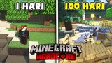 100 Hari di Minecraft Hardcore❗️ Desa Pertama❗️