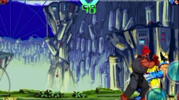 Akuma vs Wolverine — X-Men vs Street Fighter