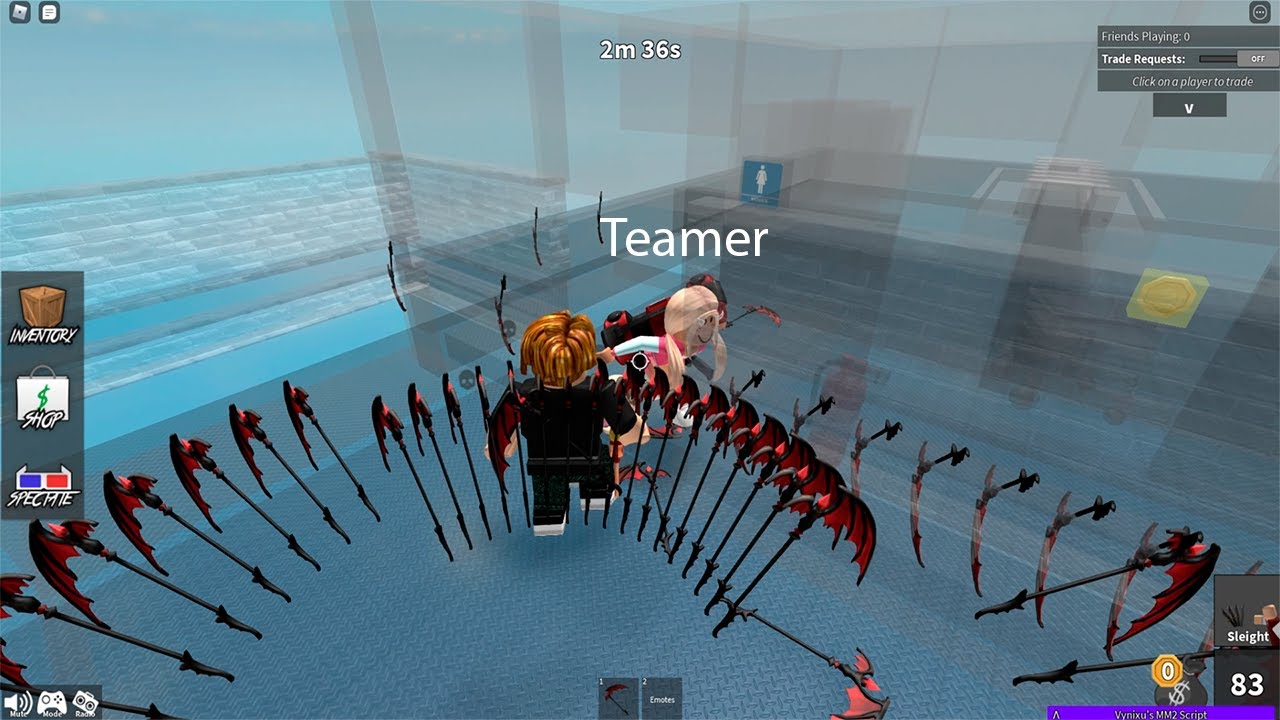 Challenging A HACKER for MY ACCOUNT.. (Roblox Murder Mystery 2) 