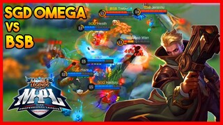 Game 3 SGD Omega vs BSB | MPL-PH S5 - MLBB