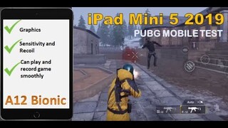 PUBG MOBILE IPAD MINI 5 TEST | Testing No.2