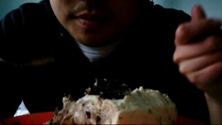 ASMR EATING SOUNDS - OREO CHEESECAKE (COLLABORATION WITH MY GIRLFRIEND)