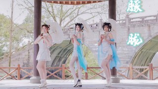 春已到，师妹喊你回江南了❀朦胧☾旗袍伞舞翻跟斗