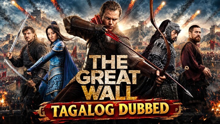The Great Wall (2016) Tagalog Dub
