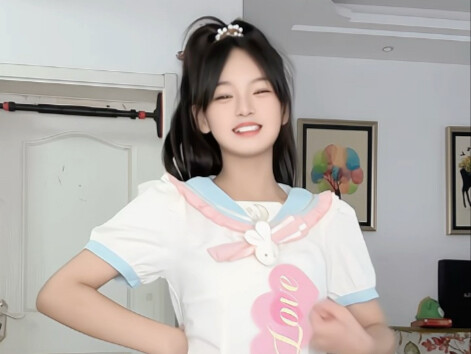 I put on all the clothes to make a video