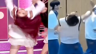 kpop人体陀螺...两位的核心实用混凝土做的吧？！06年男女主舞z