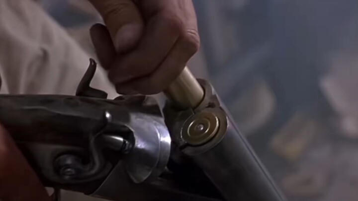 枪的威力不容小瞧