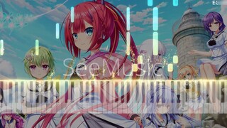 【เปียโน / Score】Extreme Restoration アスタロア_-blue-Summer Pockets