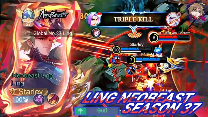 SEASON BARU HADIAHNYA LING BUFF!! GAMEPLAY LING LAWAN MINSI KILL 15 TANPA MATI