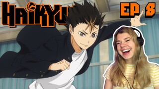 Haikyuu!! Episode 8 Reaction [He Who Is Called "Ace"]