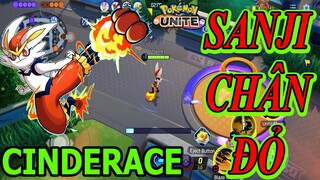 Liên Quân Pokemon - SANJI NHẤT CƯỚC ĐOẠT MẠNG Cinderace Gánh Kèo Lấy MVP Pokemon Unite - Top Game