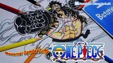 Mewarnai gambar Luffy dari One piece