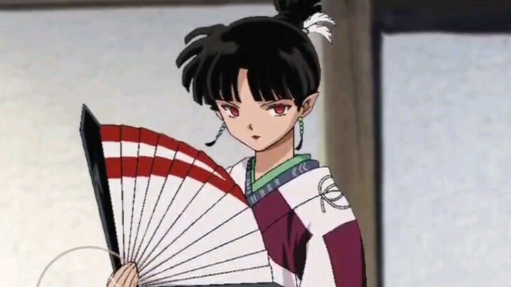 Inuyasha Secret of the Cursed Mask clip - Confrontation with Kagura and Utsugi