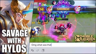 OMG WHAT WAS THAT!? RARE TANK SAVAGE! | HYLOS GAMEPLAY