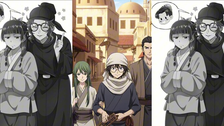 Ibukota barat hari ke 2 ! Lanjutan Anime Kusuriya no Hitorigoto cerita book 5 bab 14
