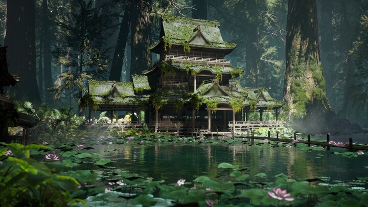 UE4 森林场景 / 密林