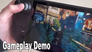 Valve Steam Deck - Gameplay Demo [HD 1080P]