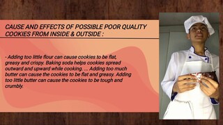 cooking report in baking subject