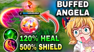 BUFFED ANGELA MAGE BUILD BROKEN HEAL & SHIELD!😱