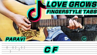 Love Grows (Where my Rosemary Goes) - Paravi | Edison Lighthouse - Fingerstyle Tabs + Chords