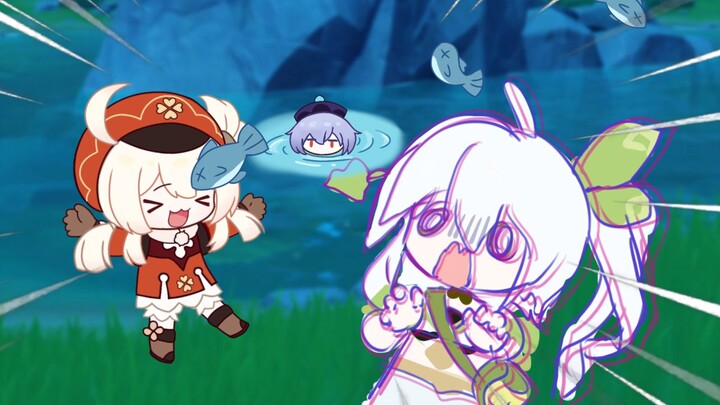 [Duduko Story Collection] #06 An unexpected encounter with Qiqi! The talisman was torn off by Klee!