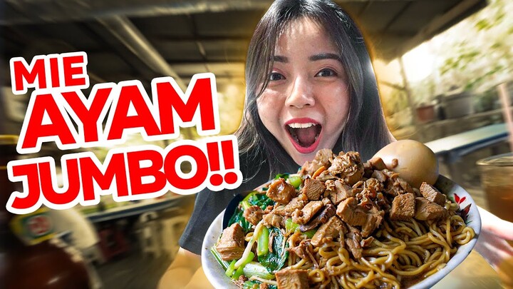 MIE AYAM JAKARTA LEGEND PORSI JUMBO!!