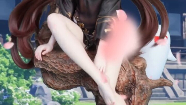 [AI làm cho các nhân vật chuyển động] "Chúc mừng năm mới" (Chất liệu: Tượng gỗ óc chó của Jupiter St